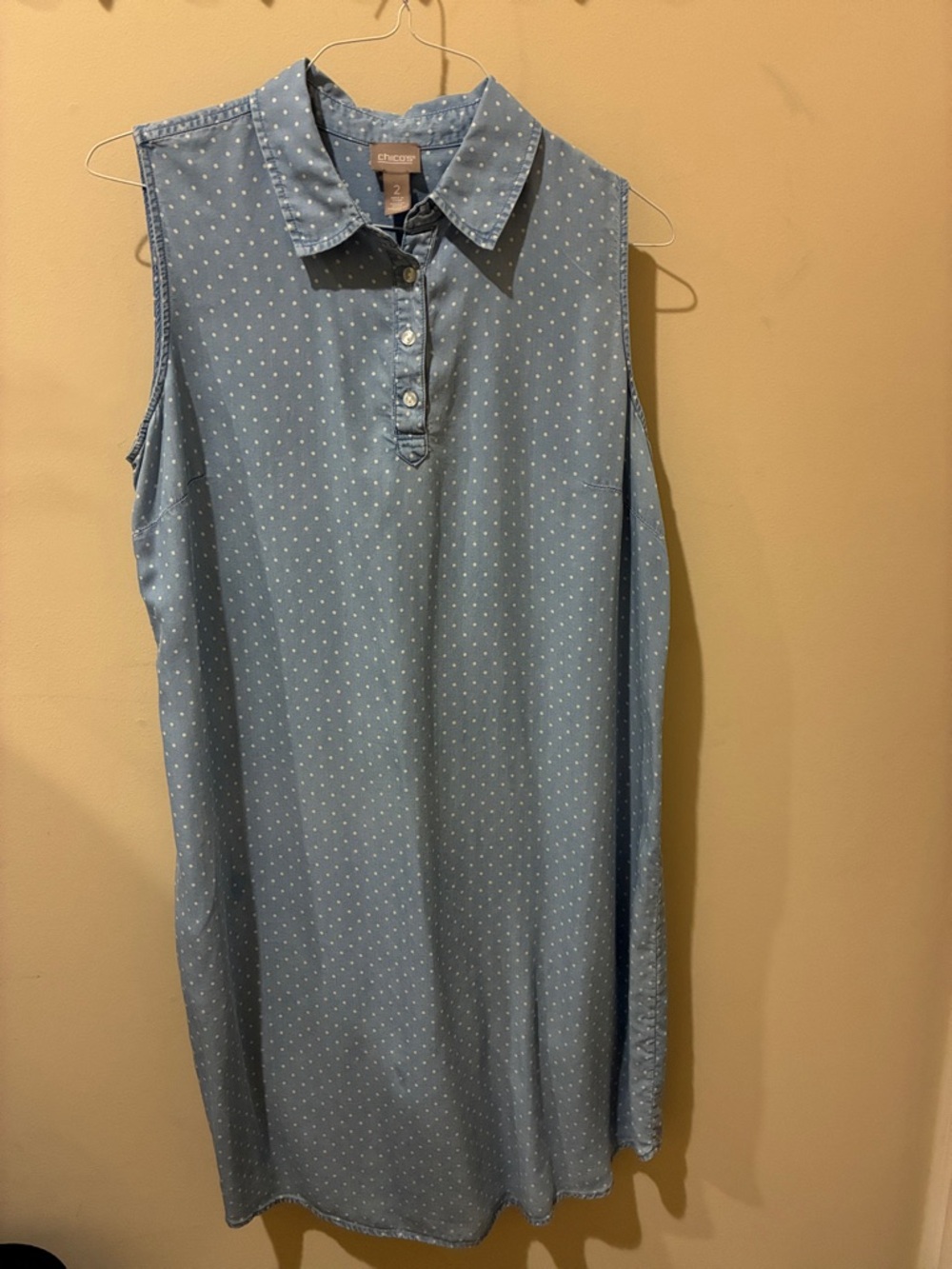 Chico’s sleeveless dress.